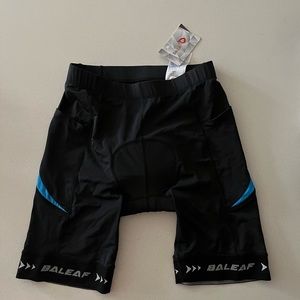 NWT Mens Baleaf Padded Cycling Bike Shorts - Sz M